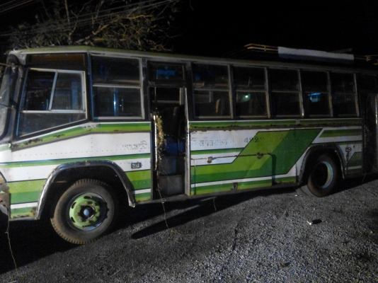 รถเมย์ Isuzu เครื่อง J เกียร์ ร็อคเสื้อลาย