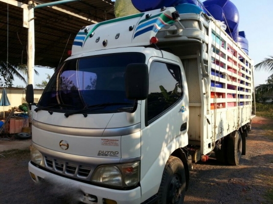 รถฮีโน่ 6 ล้อ รั้ว  ( ไม่ดั้ม )  130 แรงม้า. ปี  47   สนใจติดต่อ 081 - 6079515