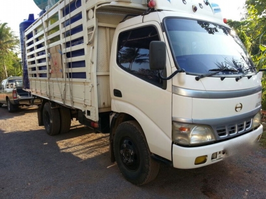 รถฮีโน่ 6 ล้อ รั้ว  ( ไม่ดั้ม )  130 แรงม้า. ปี  47   สนใจติดต่อ 081 - 6079515