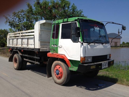ขาย 6ล้อดั๊ม FUSO FK455J 160แรง มีเกียร์สโลว์