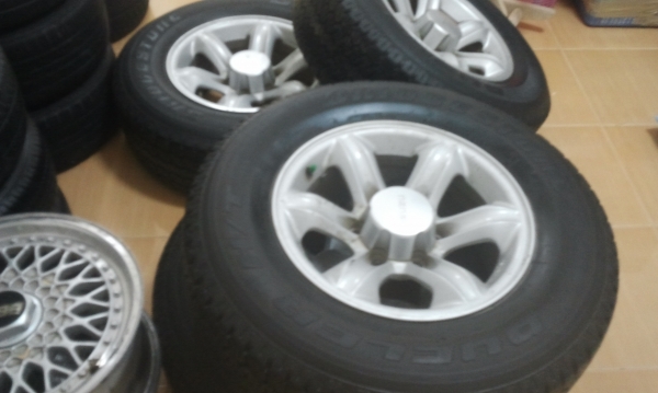 เล็บเหยี่ยวISUZU 16x7 สวยแท้เดิมไม่เคยซ่อมพร้อมใช้1ชุด(พร้อมใช้)