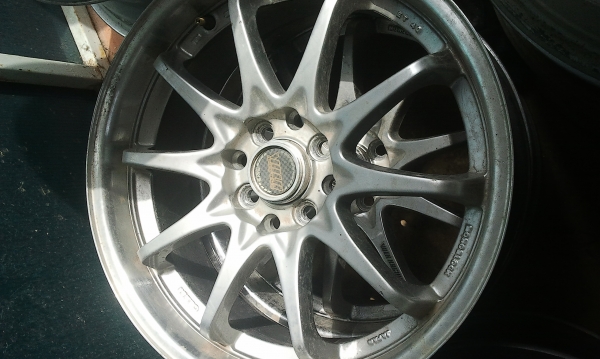 CE28 17x7.5 4/100 1ชุด4ล้อพร้อมส่งไม่มียาง