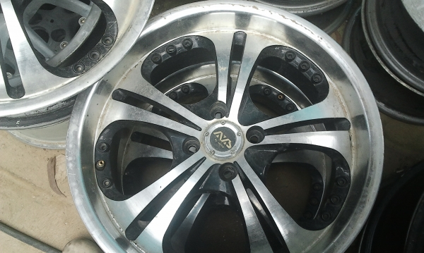 ๋JAPAN MASTER 17X7 ET40 4/100 แม็กแท้เสียดายจะขายกิโล