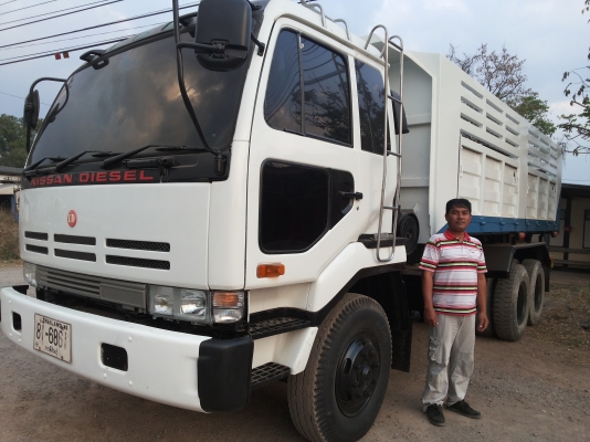 ขายรถ 10 ล้อดั้ม NISSAN UD 290 hp เทอร์โบ  ปี 39 มีระบบลาก