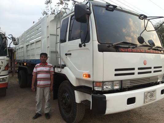 ขายรถ 10 ล้อดั้ม NISSAN UD 290 hp เทอร์โบ  ปี 39 มีระบบลาก