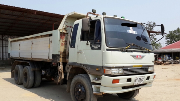 ขายด่วนHINOFM3MNLD240 แรงสองเพลาดั้มแม่ลูกสภาพสวยสุดๆรีบจองโทร0801515451