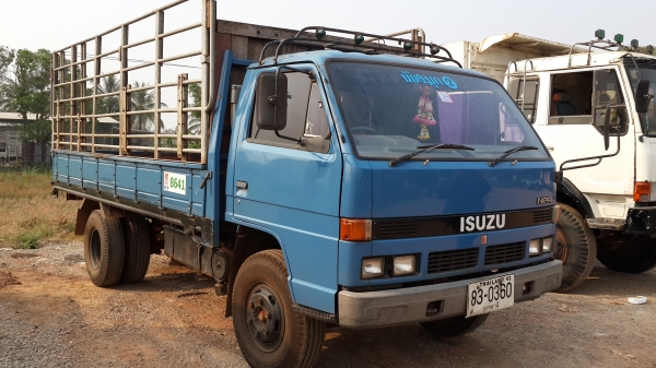 ขายด่วนหกล้อ115สั่งลุยของแท้ยาว4.3เมตร NPR59LU5F Mสภาพพร้อมใช้ราคาโคตรถูกรีบโทร0801515451