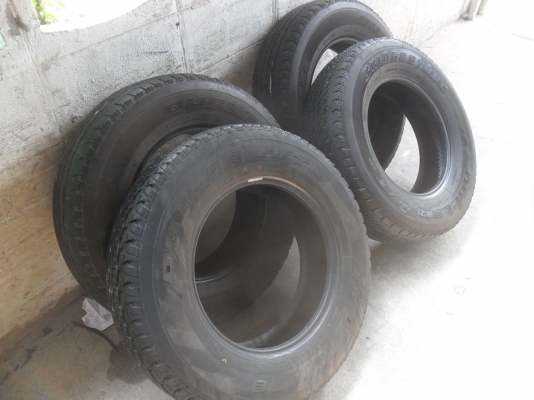 ยาง BRIDGESTONE 205R16 ปี11 ผ้าใบ8ชั้น สวยๆ 4 เส้น ราคา 3300 บาท ยาง BRIDGESTONE 205R16 ปี11 ผ้าใบ8ชั้น สวยๆ 4 เส้น ราคา 3300 บาท