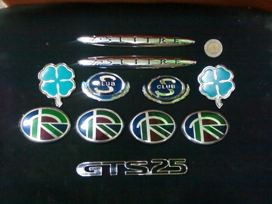 เพลท+โลโก้ติดรถแท้ ของนอกล้วนๆ!! ไม่เคยใช้งานในไทย ไร้รอยตำหนิ!!!