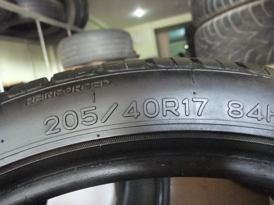 ยาง nankang 205/40/17 ปี 10