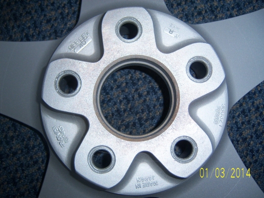 แม็กสกายไลน์ แท้ 5รู114 ขอบ17 x8  offset 40  1ชุด