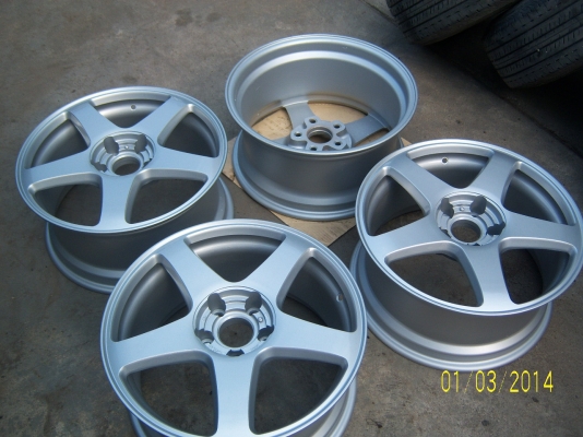 แม็กสกายไลน์ แท้ 5รู114 ขอบ17 x8  offset 40  1ชุด