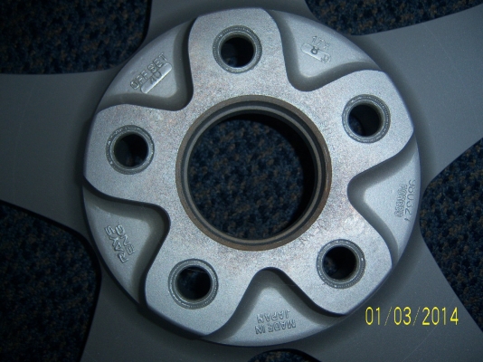 แม็กสกายไลน์ แท้ 5รู114 ขอบ17 x8  offset 40  1ชุด