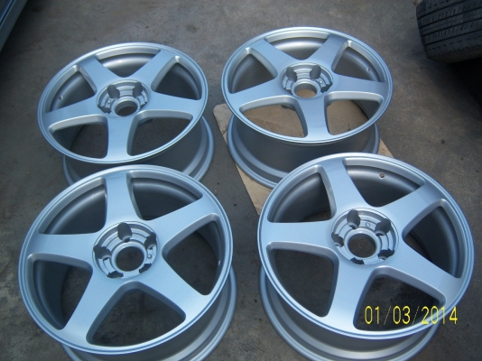 แม็กสกายไลน์ แท้ 5รู114 ขอบ17 x8  offset 40  1ชุด