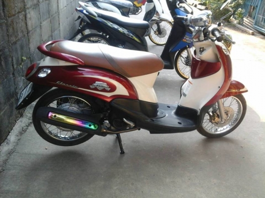 Fino ปี 54 สีแดง ครีม ท่ออาร์ม สีสวย เครื่องเดิมแน่นๆ เอกสารครบ