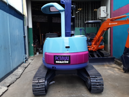 ขาย รถขุด KOMATSU รุ่น PC38UU-2- แทร็กเหล็ก   มือสองญี่ปุ่น