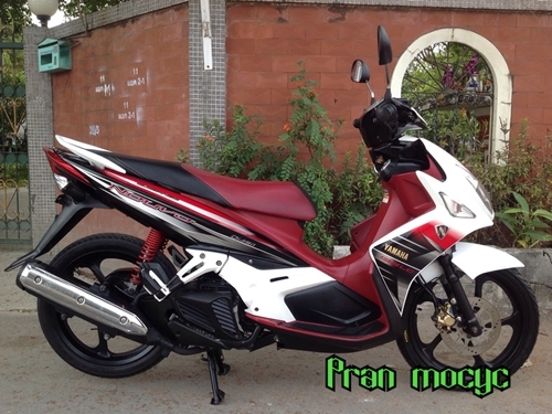 ขายมอเตอร์ไซค์มือสองnouvo elegance สีขาวเเดง ปี2011 ขายมอเตอร์ไซค์มือสองnouvo elegance สีขาวเเดง ปี2011