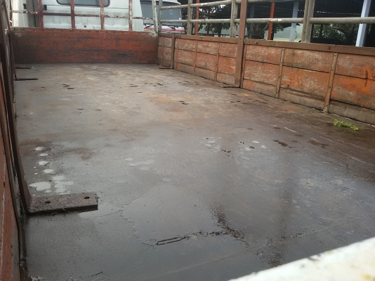 ขายรถ HINO KM545 เครื่อง WO4D 117 แรงม้า วางหัวFC กระบะคาร์โก้มีคอกสูง