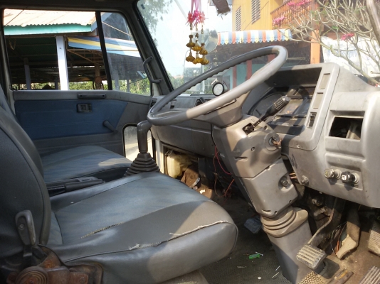 ขายรถ HINO KM545 เครื่อง WO4D 117 แรงม้า วางหัวFC กระบะคาร์โก้มีคอกสูง