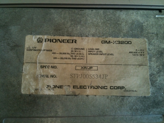 2 CH PIONEER คลาส A