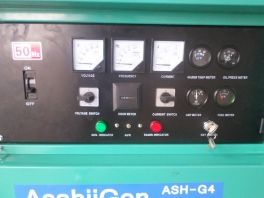 ขายเครื่องปั่นไฟ ASH - G4 -70 KVA 50Hz , 230/400v
