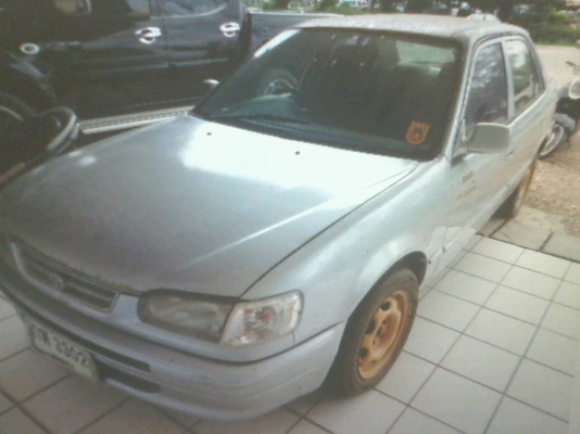 ขายซากเก๋ง โตโยต้าเครื่องพังพร้อมเล่มทะเบียน