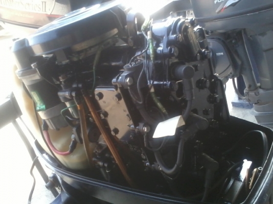 ขายเครื่องยนต์เรือ Tohatsu 50แรงม้า 2จังหวะ มือสองญี่ปุ่น