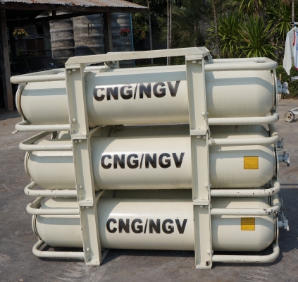 ขายถังแก๊ส เngv-cng มือสอง 1 ชุด 6 ใบ