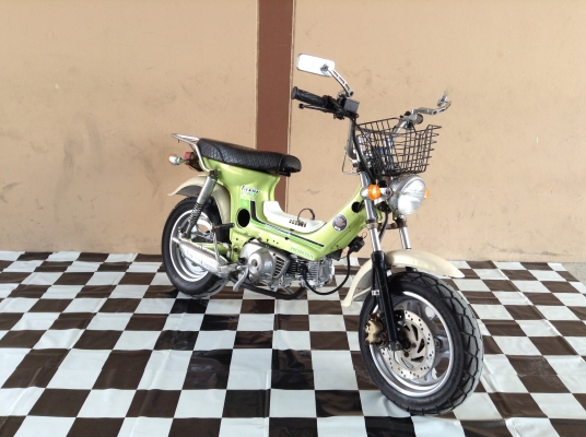 อยู่บางแสนคับ ชาลี สภาพสวย ดิ๊สเบรคหน้า บังโคลนเหล็ก รถเครื่องดีคับ