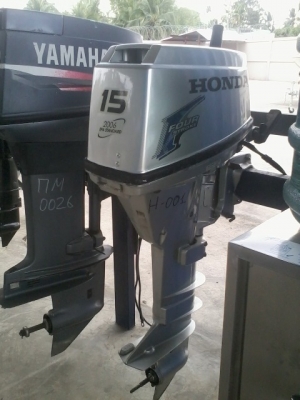 ขายเครื่องยนต์เรือ Honda BF15 มือสองญี่ปุ่น