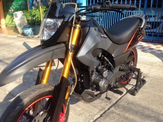 ต้ำพระราม2ขาย((ขอปรับราคา))KEEWAY TXM200CC 2013 MOTARD รถศูนษ์ออกมา4เดือนวิ่ง1400โล