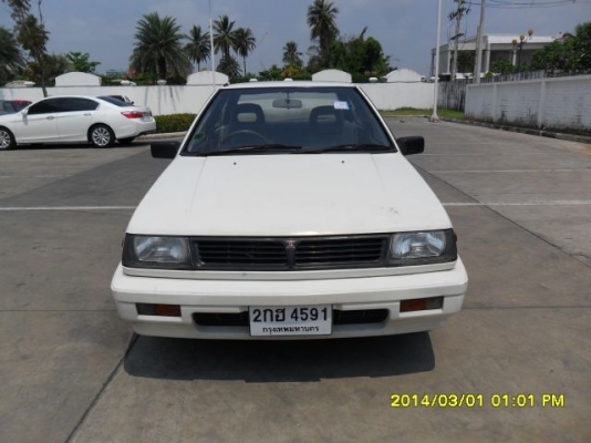 ขายรถมิตซูแชมป์สปอร์ต 3 ประตู ปี92 เครื่องเดิม1.5 เกียร์ธรรมดา ภายในสวยเดิมๆ สะอาดๆ ผ้าหลังคาสะอาด แอร์เย็นๆ คอมแอร์ใหม่ ตัวถังบางๆ แห้งๆ เดิม ไม่เคยทำสี หน้า-หลังเดิมมาก รถขับดีมาก มือเดียวป้ายแดง สมุดคู่มืออยู่ครบ ภาษี57 พร้อมใช้มากครับ ขายถูกครับ