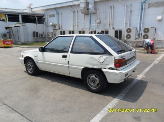 ขายรถมิตซูแชมป์สปอร์ต 3 ประตู ปี92 เครื่องเดิม1.5 เกียร์ธรรมดา ภายในสวยเดิมๆ สะอาดๆ ผ้าหลังคาสะอาด แอร์เย็นๆ คอมแอร์ใหม่ ตัวถังบางๆ แห้งๆ เดิม ไม่เคยทำสี หน้า-หลังเดิมมาก รถขับดีมาก มือเดียวป้ายแดง สมุดคู่มืออยู่ครบ ภาษี57 พร้อมใช้มากครับ ขายถูกครับ