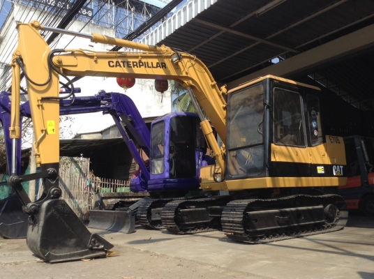 รถแบคโฮ CAT E70 B รถเก่าญี่ปุ่น มีลายแย๊กซ์ สวยไร้ที่ติ ชอบราคาเท่าไรต่อรองได้ครับ