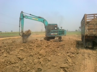 KOBELCO SK 045  รถทำงานอยู๋ เอกสารอินวอยซ์