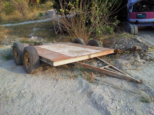 ขาย MACRO KOBELCO  SK037 พร้อมเทรนเลอร์ลากครับ