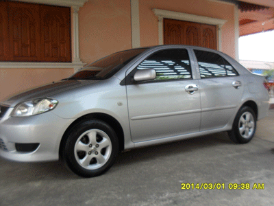 วีออสงามแท้ๆ เจ้าของขายเอง ผู้หญิงใช้มือเดียวออกห้างค้าบ