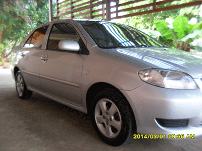 วีออสงามแท้ๆ เจ้าของขายเอง ผู้หญิงใช้มือเดียวออกห้างค้าบ