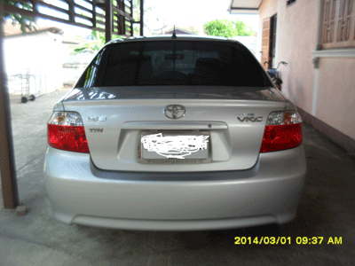 วีออสงามแท้ๆ เจ้าของขายเอง ผู้หญิงใช้มือเดียวออกห้างค้าบ