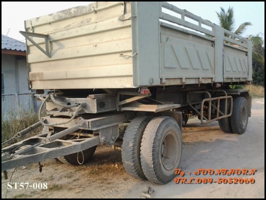 ขายด่วน ลูกพ่วง 2 เพลา ดั้มพ์ SMM สามมิตร สภาพใช้งานได้ปกติ เดิมๆ ราคาสุดคุ้ม