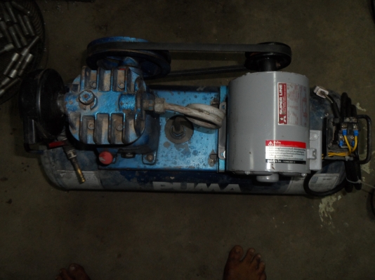 ขายครับขาย ปั๊มลมพูม่าแบบลูกสูบ , กระบอกสูบ 1 สูบ