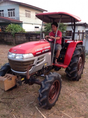 แทรกเตอร์ยันม่าร์ 45 แรง โฟว์วิน สภาพดีเดิมๆ ทั้งคัน พร้อมใช้งาน นำไปใช้เเล้วไม่ผิดหวัง พร้อมจอบหมุน