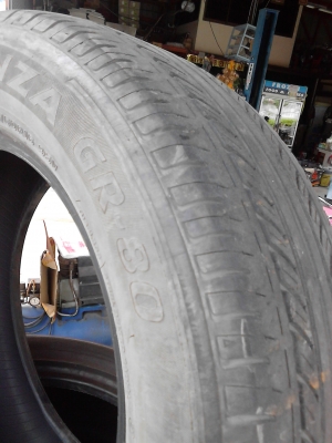 BRIDGE STONE TURANZA GR-80 ชุด 4 เส้น TEL.081-427-3941 BRIDGE STONE TURANZA GR-80 ชุด 4 เส้น TEL.081-427-3941