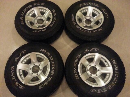 ขายล้อ 15 off road พร้อมยาง maxxis all 31