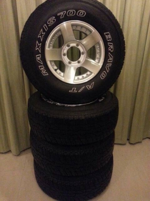ขายล้อ 15 off road พร้อมยาง maxxis all 31