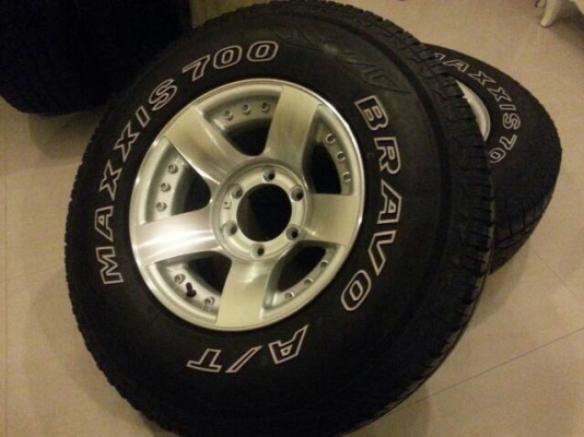 ขายล้อ 15 off road พร้อมยาง maxxis all 31