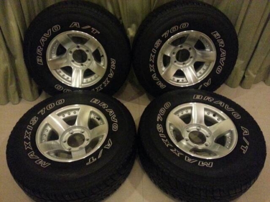 ขายล้อ 15 off road พร้อมยาง maxxis all 31