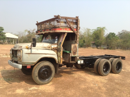 ขายหัว+คัสซี 10 ล้อหัวยาว 2 เพลาใหญ่ช่วงล่าง FUSO เครื่อง EH700 168 แรงม้า สโลว์อินเตอร์ คัสซีสวยจัด ยางเต็ม ทะเบียนพร้อมโอน