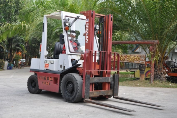 ขายFORKLIFT NISSAN2ตัน(ติดแอร์) สภาพสวยเดิมจากญี่ปุ่นยังไม่เคยใช้านในไทย 149,000เท่านั้น!!!
