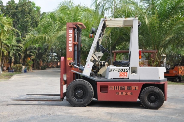 ขายFORKLIFT NISSAN2ตัน(ติดแอร์) สภาพสวยเดิมจากญี่ปุ่นยังไม่เคยใช้านในไทย 149,000เท่านั้น!!!